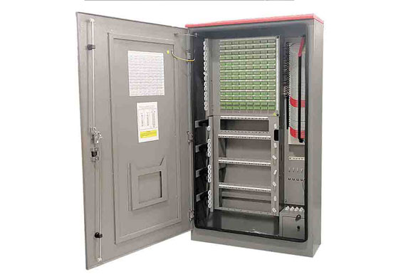 outdoor fiber optic distribution cabinet